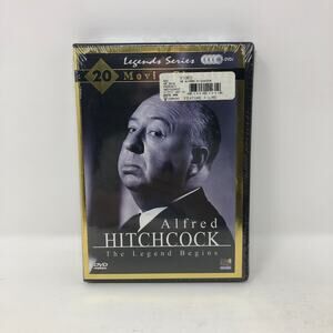 Alfred Hitchcock The Legend Begins DVD 4-Disc Set 20 Movie Collection Brand New
